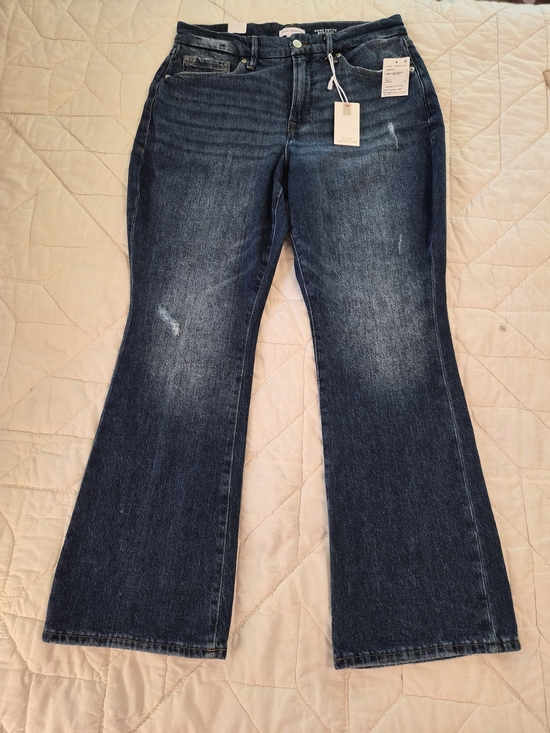 Good American Denim - Good American 'Good Petite' Bootcut Jeans  Size 10/30